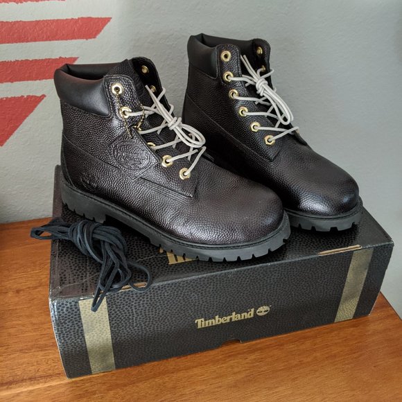 LMT Edition Horween Football Leather Timberlands - Picture 2 of 7